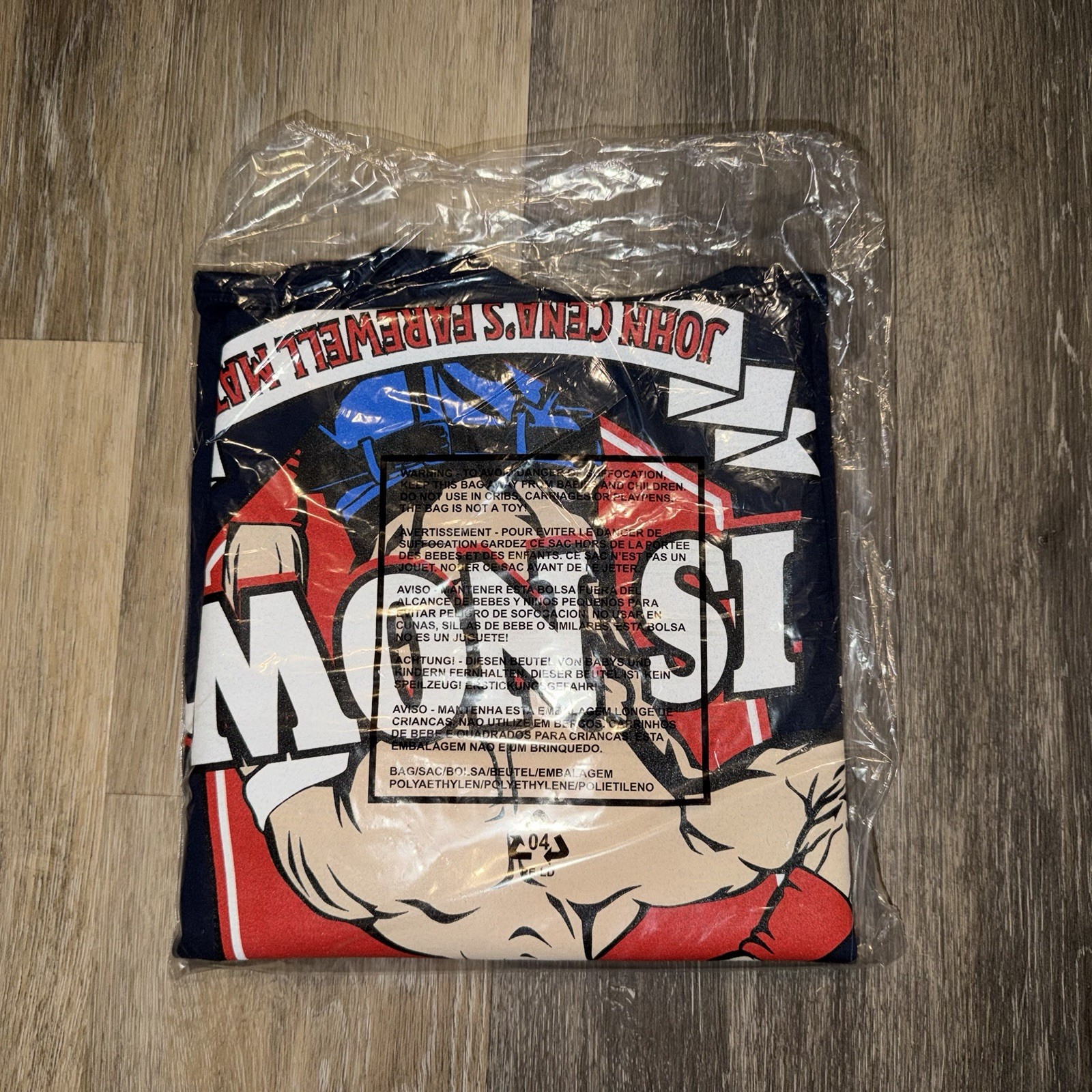 WWE Authentic John Cena Final Match Shirt, Hat, Towel & Sweatbands Washington DC gallery