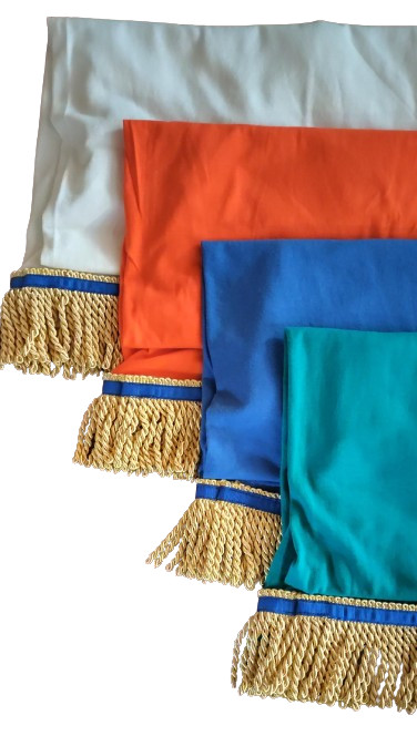 4 (XL) Men Hebrew Israelite Shirts w/Fringes (Made to Order) gallery