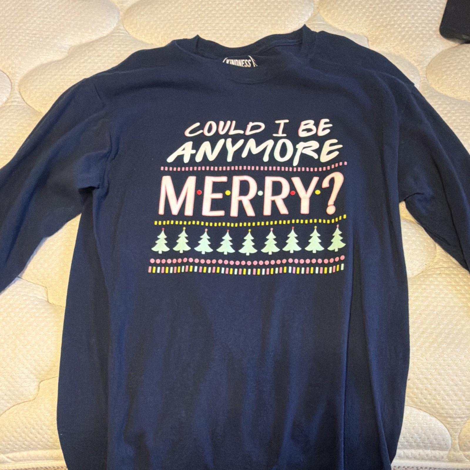 Kindness & Confetti Men's M Friends Christmas Graphic Tee gallery