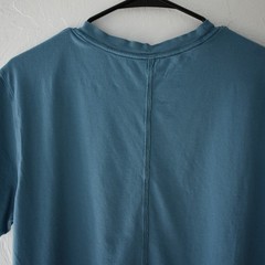 Lululemon Mens Basic Crew Neck T Shirt Solid Blue Casual Everyday Top