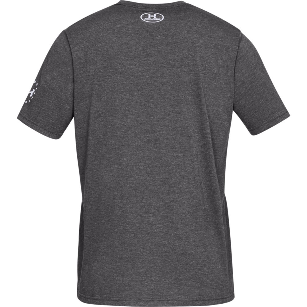 Under Armour 1333352 Men's UA Freedom Big Flag USA T-Shirt, Graphite, 2X-Large gallery