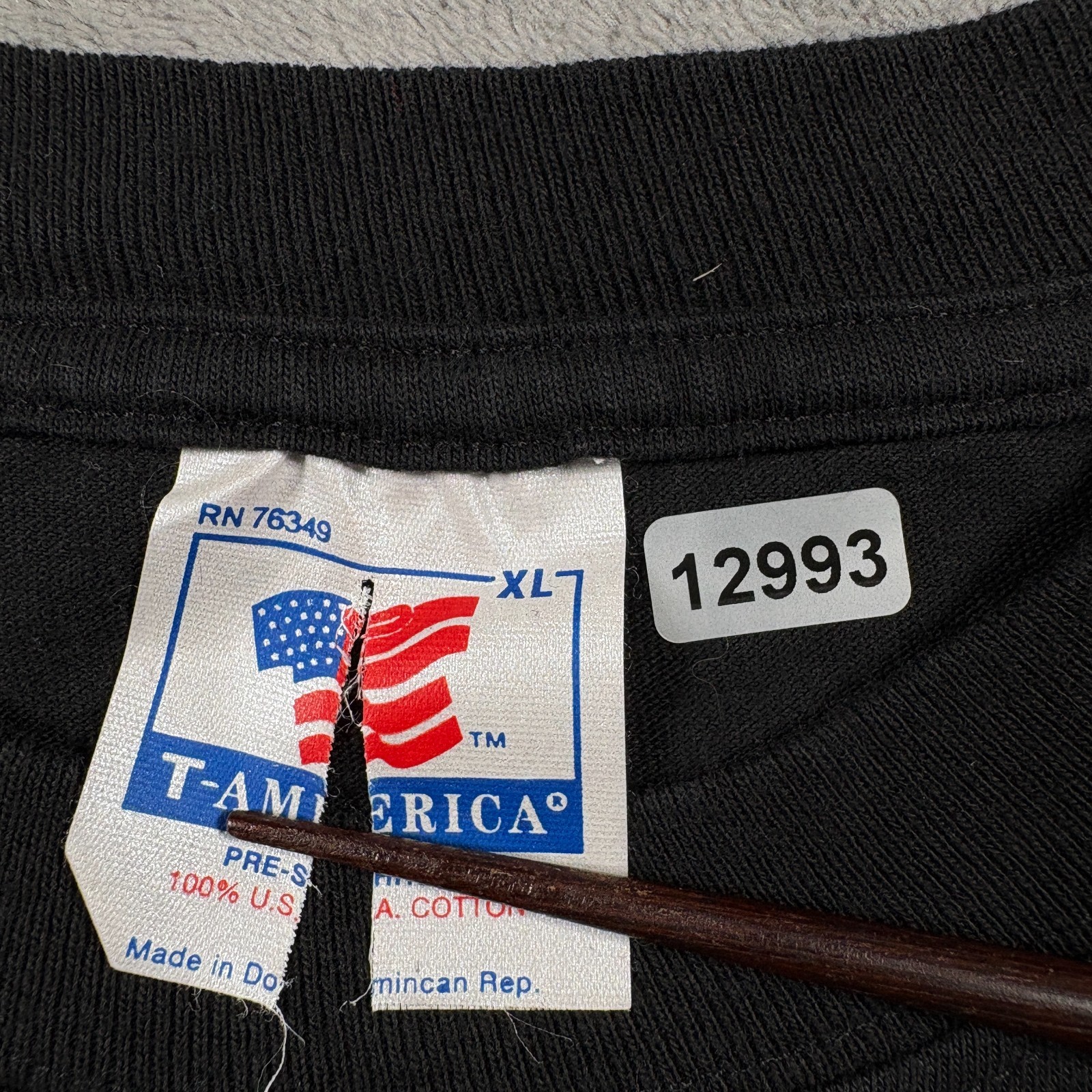 Vintage 1997 T-America T-Shirt Mens XL Black Tim McGraw Everywhere Single Stitch gallery