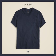NEW – J. CREW Men’s Classic Broken-in V-Neck T-Shirt, Navy Sz XL – $36