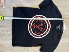 True Religion Buddha Face Crew Tee Men’s Large Jet Black Msrp$59