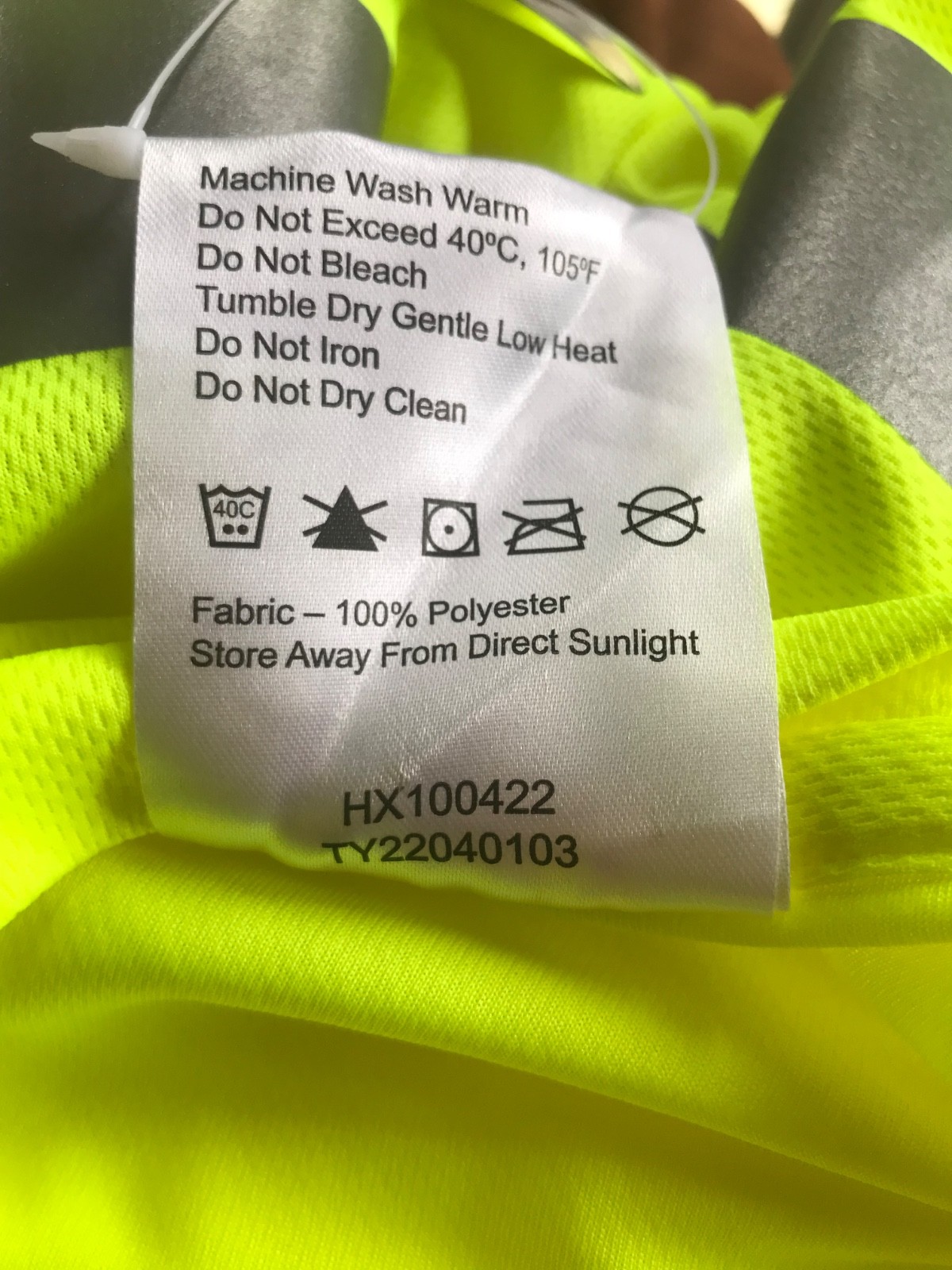 New Reflective Bright Yellow/Green Tingley Short Sleeve Shirt Mens Size 4XL gallery