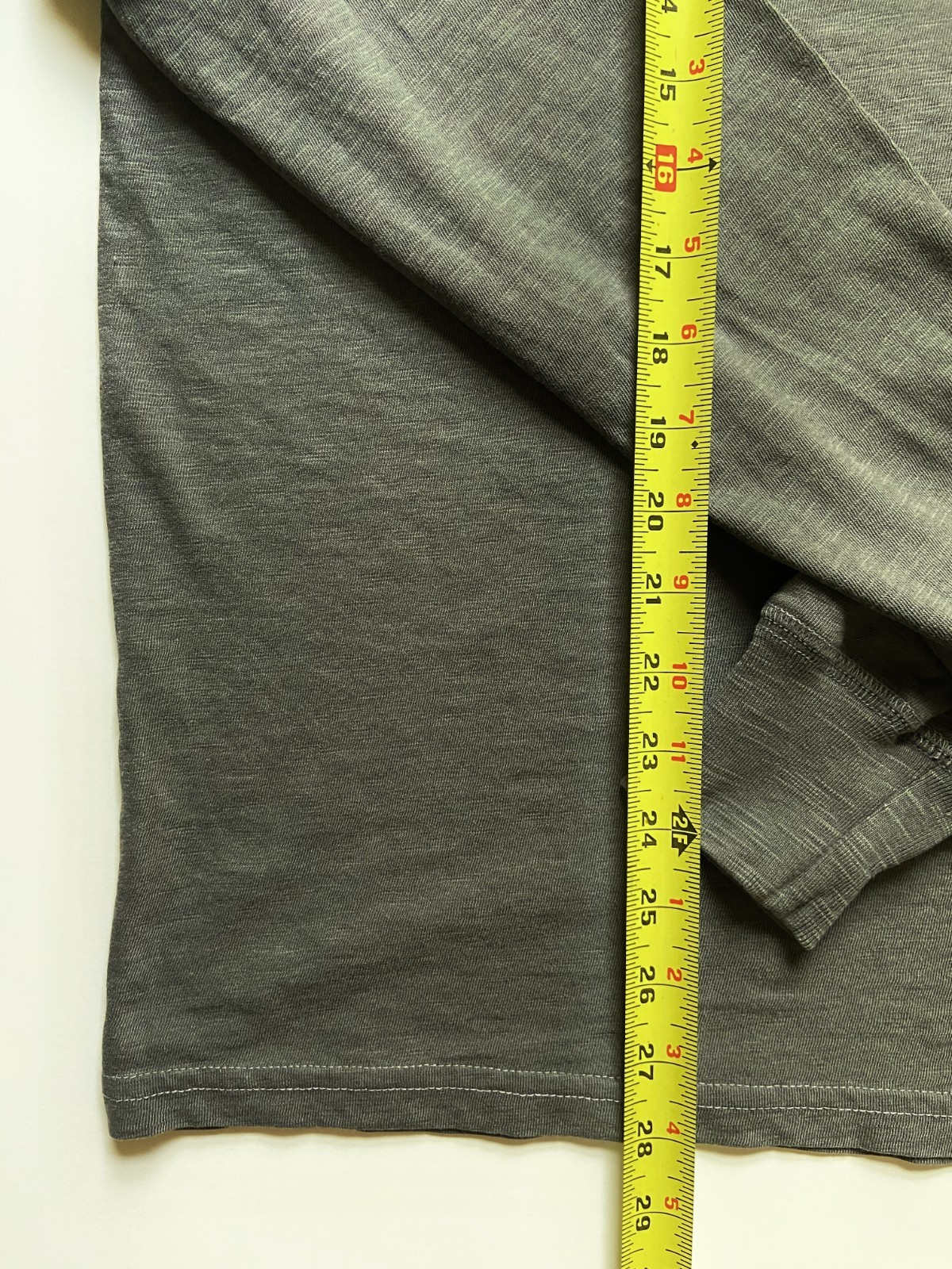 J Crew Mens Henley Long Sleeve (NWT) Charcoal Grey UP TO 59% OFF MSRP gallery