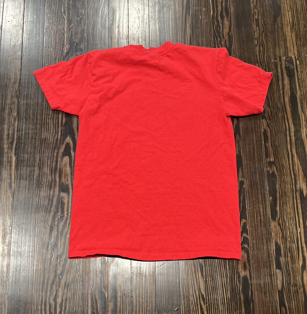 Stedman Enjoy Tulsa Graphic Print T Shirt Men’s Medium Red Cotton Single Stitch gallery