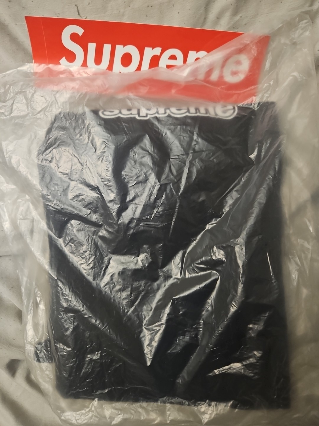 Supreme x Toy Machine Devil Logo T-Shirt Black XL SS24 Sealed + Box Logo Sticker gallery