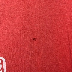 Vintage 80s Beef Tshirt single stitch 1987 red mens size L see pics e110