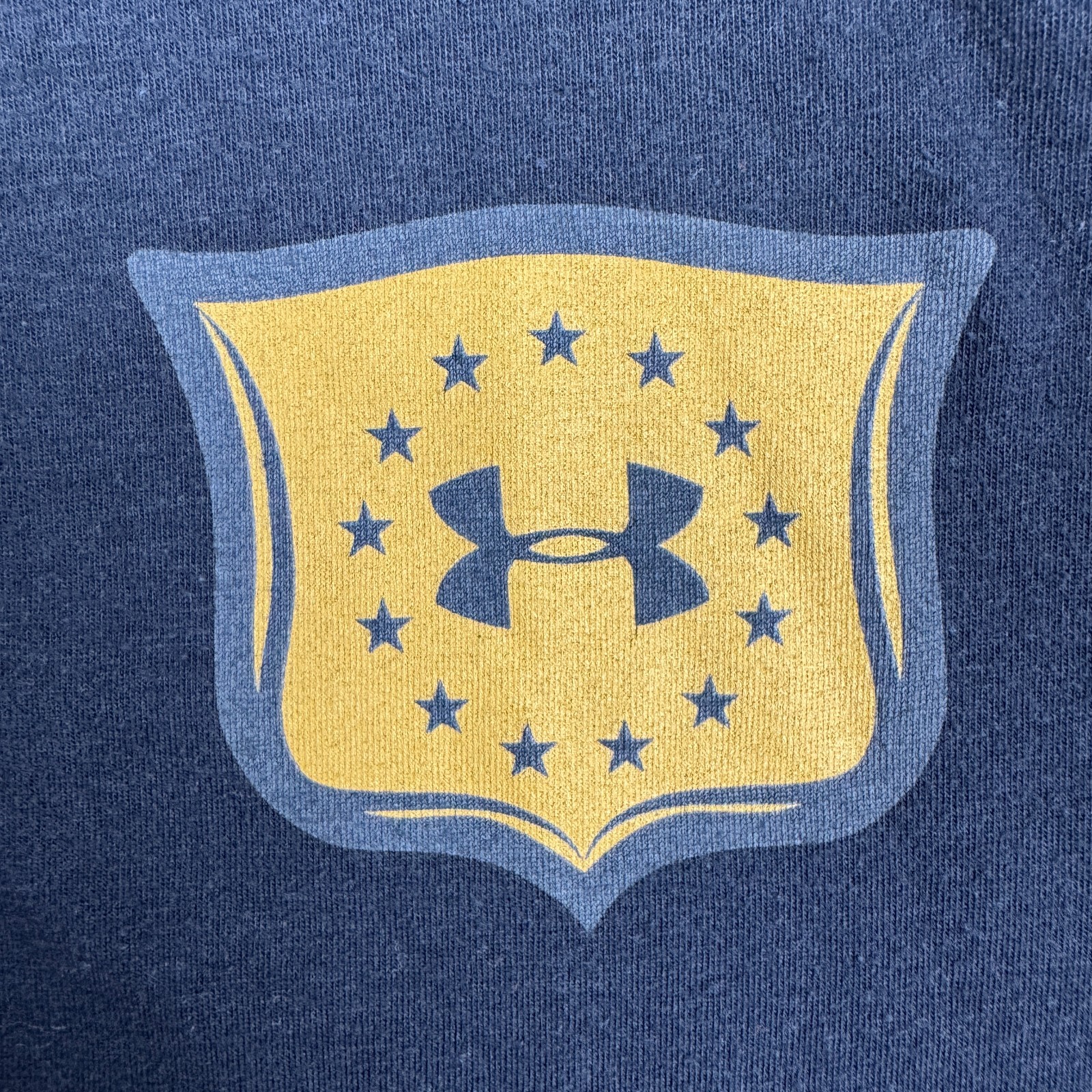 Under Armour Freedom Heatgear Shirt Mens Large Black Eagle Brave And Free gallery