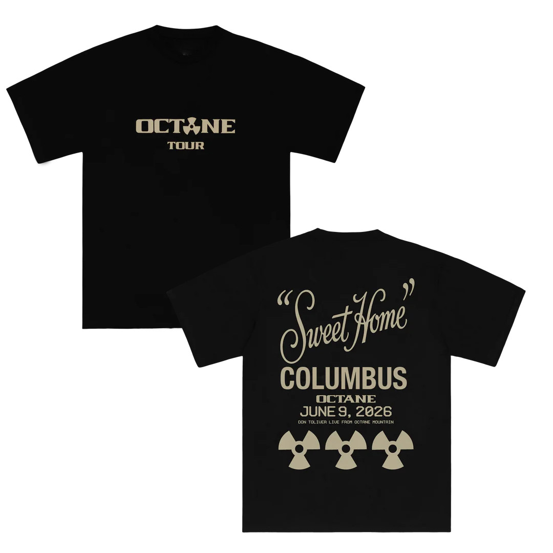 Don Toliver Merch - Octane "Sweet Home" Columbus On June 9, 2026 T-Shirt gallery