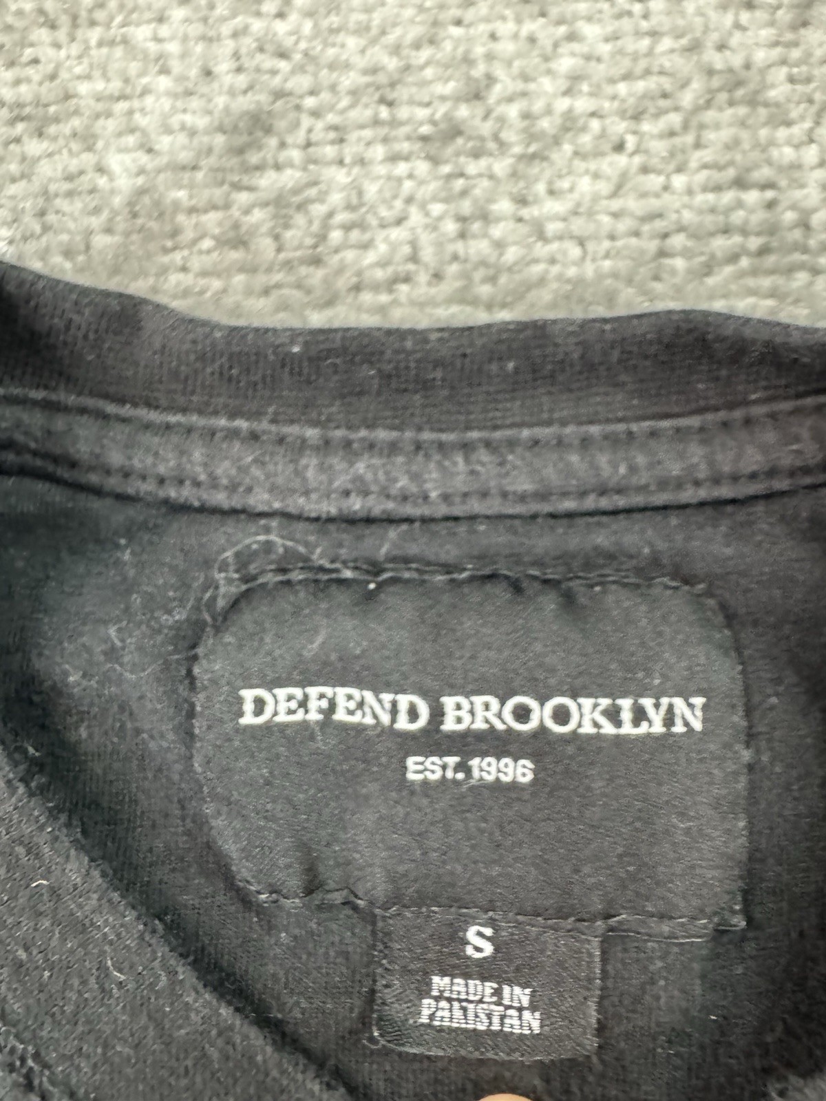 Spike Lee 40 Acres And A Mule T-Shirt Mens S Filmworks Defend Brooklyn L/S Black gallery