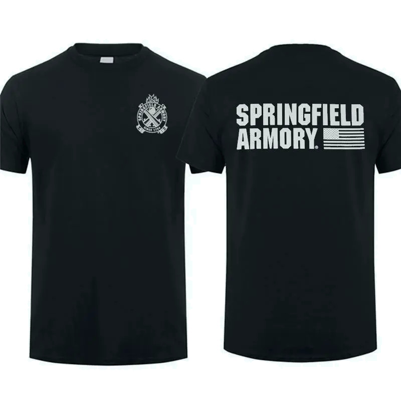 USA Armory Tactical T-Shirt Military Flag Shooting Range Graphic Tee gallery