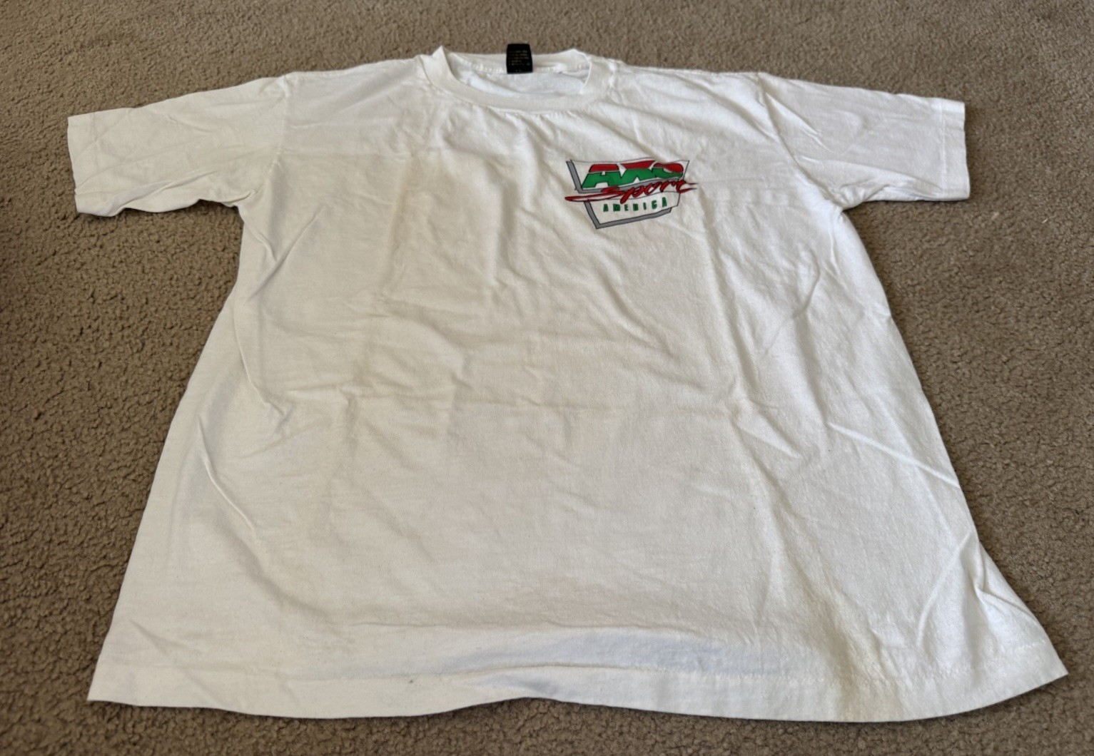 Vintage 1986 AXO Sport America Motocross Racing T-Shirt Single Stitch XL gallery