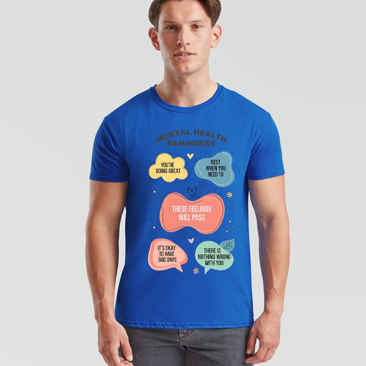 Unisex Mental Health Reminders Tshirt gallery