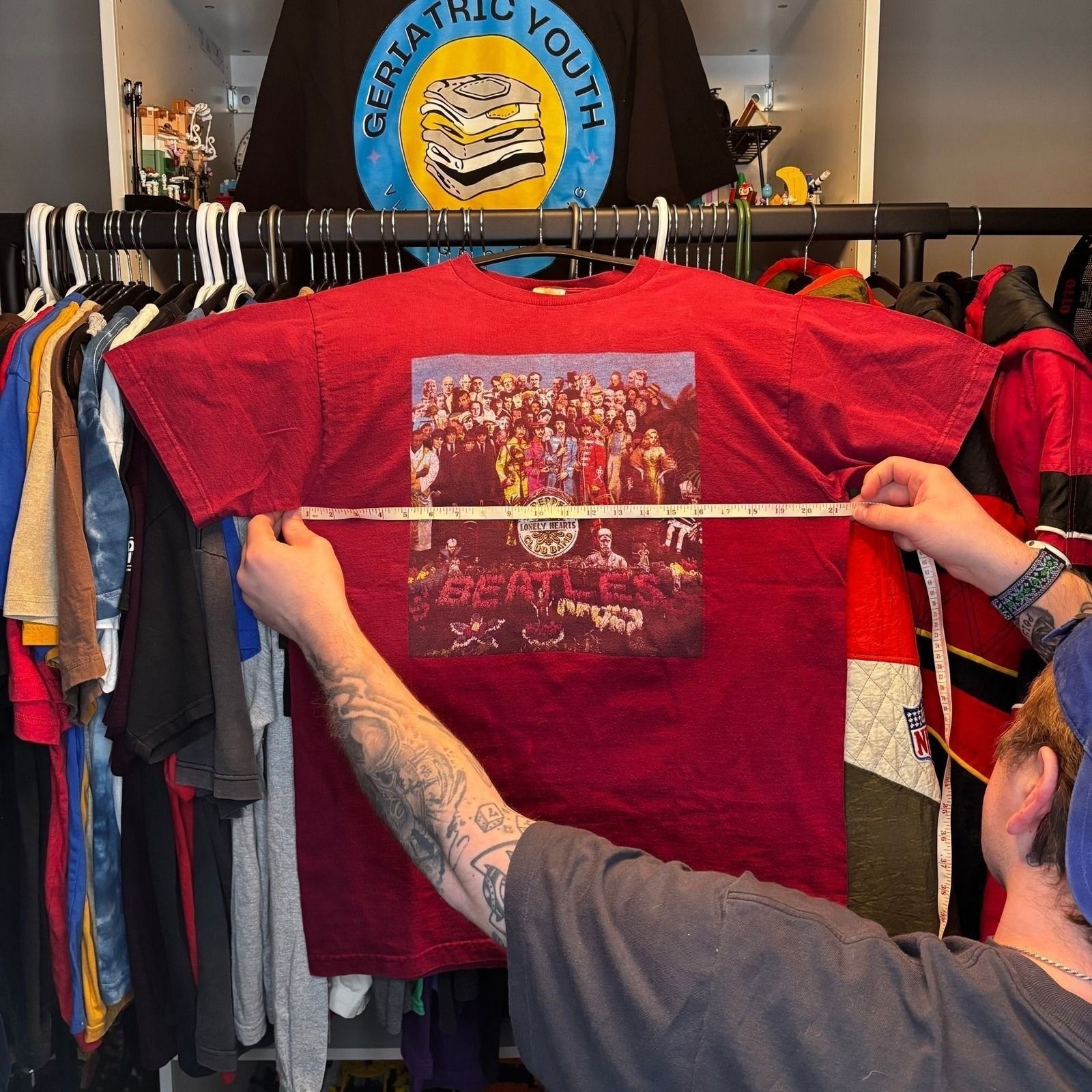 1997 Beatles Sgt. Pepper's Lonely Hearts Club Band Tee gallery