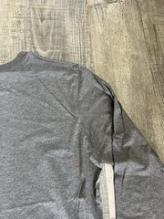 Ethika Pros Visions Men’s Long Sleeve Gray Basketball Shirt Size XL