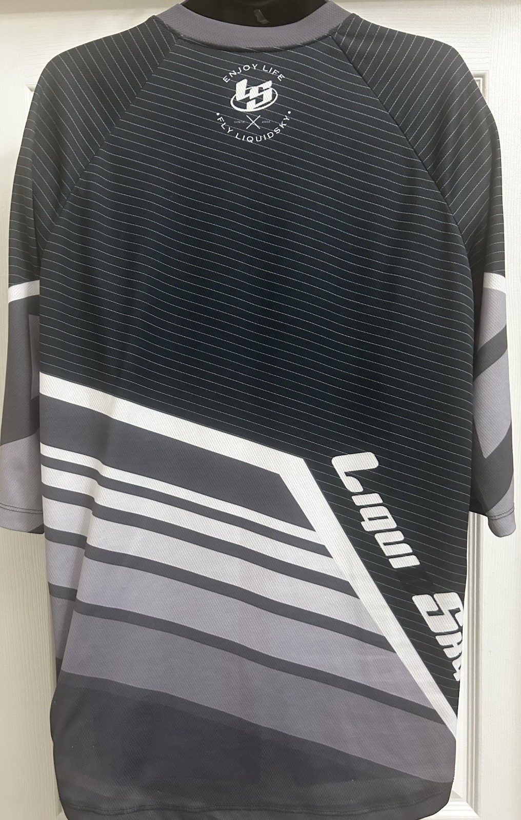 Liquid Sky Motocross Extreme Sports Jersey Mens XL Bike Skate Snowboarding gallery