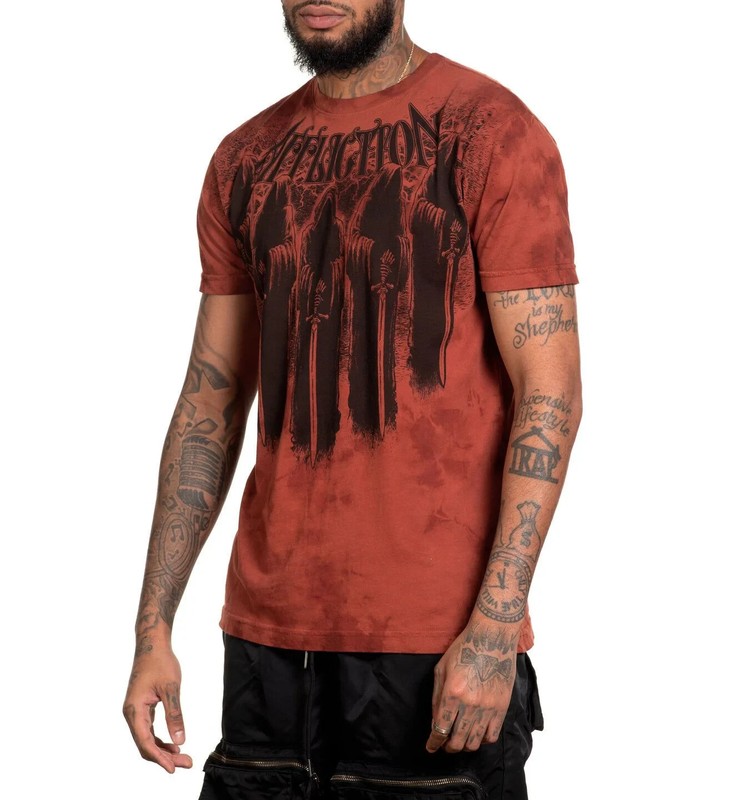 Affliction Classic Vault Men’s “FOREBODING” S/Sleeve T- Shirt; Size: Medium gallery