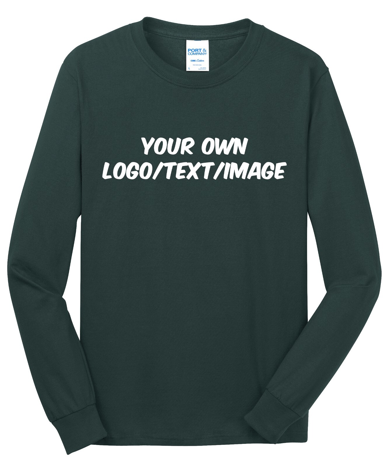 Ink Stitch Design Your Own Custom Cotton Long Sleeve Shirt gallery