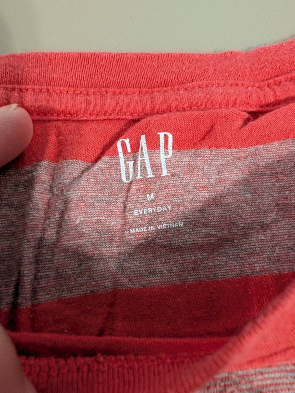 Stripe T Shirt Lot Of 4 - Adult Medium - Gap, Common People, Honey & Cola gallery