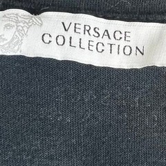 VERSACE Collection Men’s Girocollo Graphic Print Short Sleeve T-Shirt Size Small
