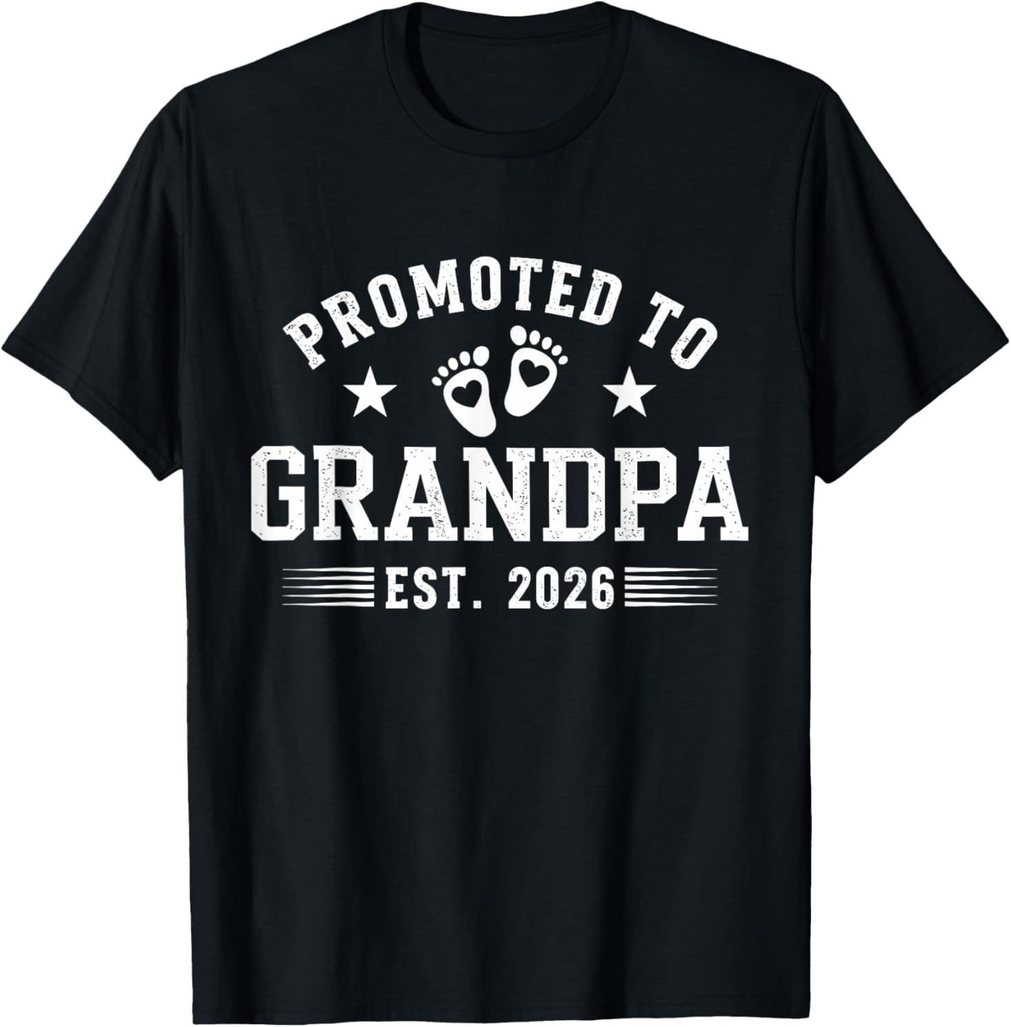 Promoted to Grandpa 2026 T-Shirt