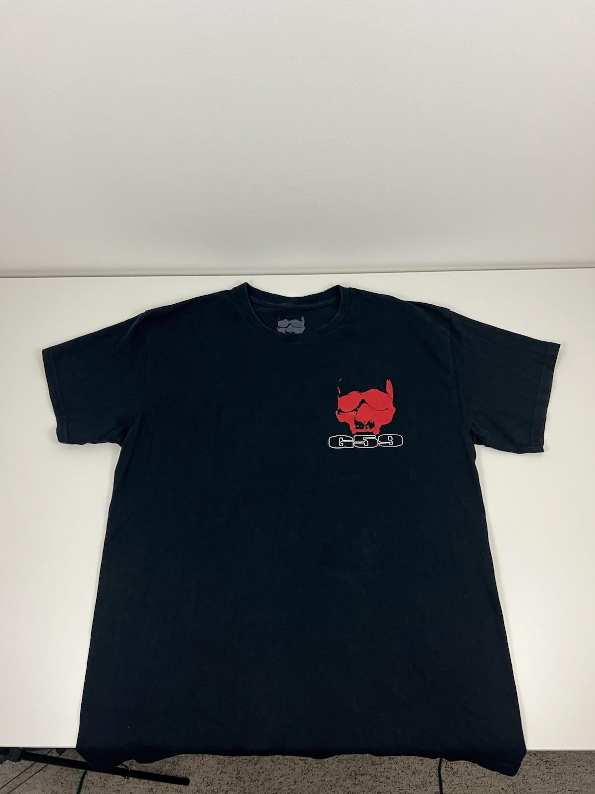 G59 Records Red Skull Suicideboys Black T Shirt Men Size L Large Rap Hip Hop gallery