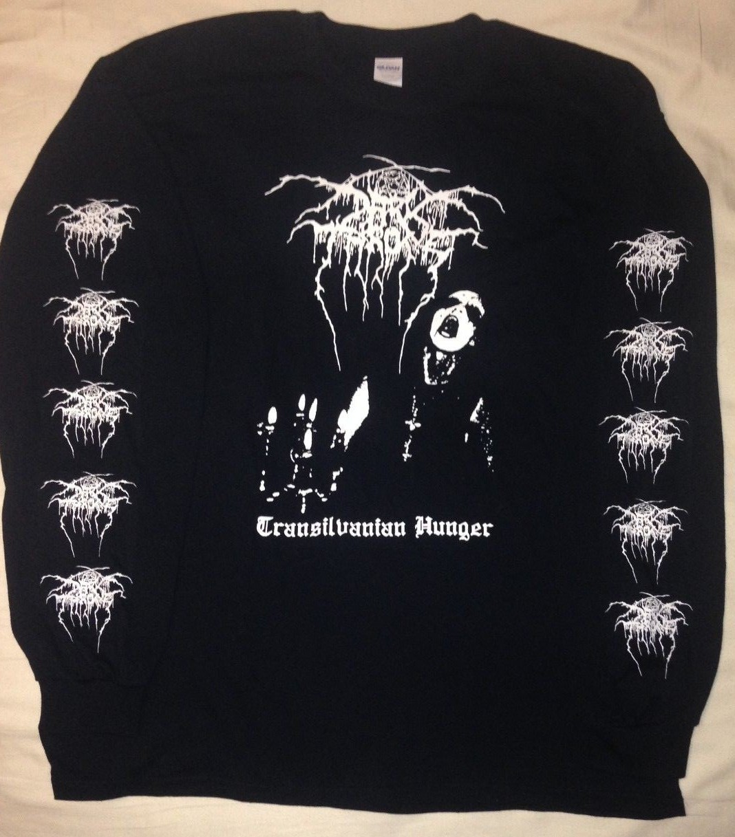 DARKTHRONE Transilvanian Hunger Long Sleeve Shirt old funeral isengard midnight. gallery