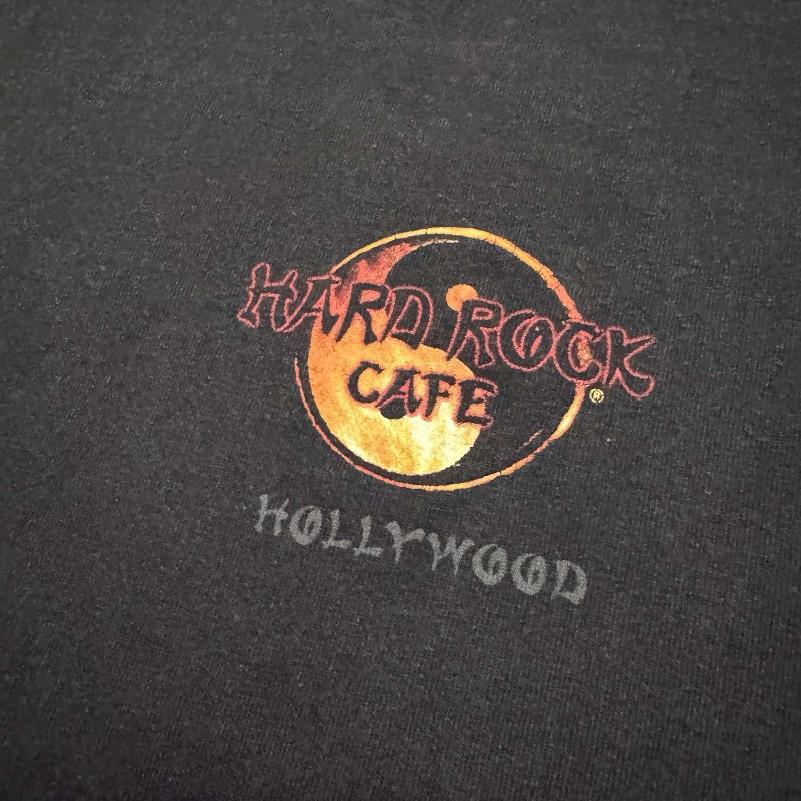 Vintage Hard Rock Cafe T Shirt Hollywood Ying Yang Dragon - M gallery