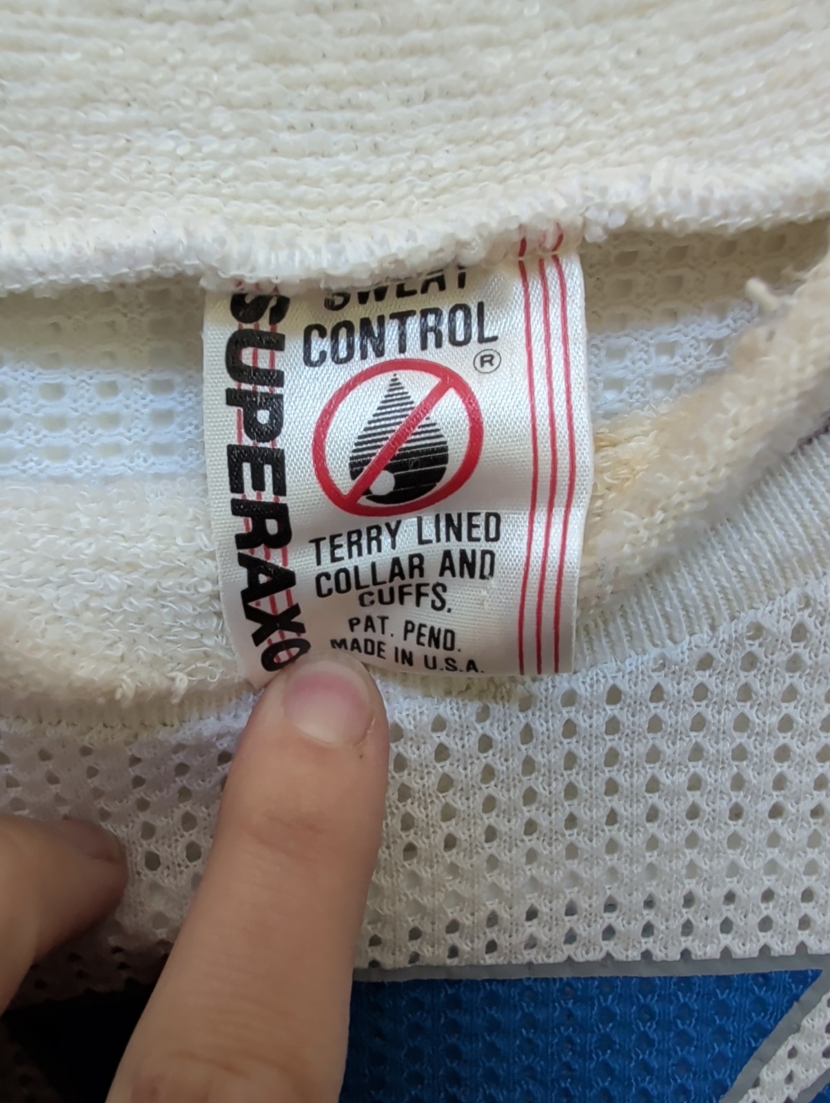 Vintage AXO Sport Motocross/BMX Long Sleeve Mesh Jersey XL Made In USA gallery