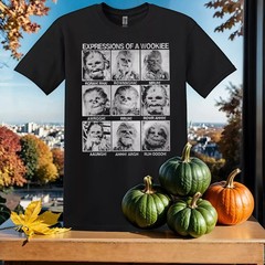 Star Wars Chewbacca Expressions T-shirt T Shirt Men Women Unisex Tshirt