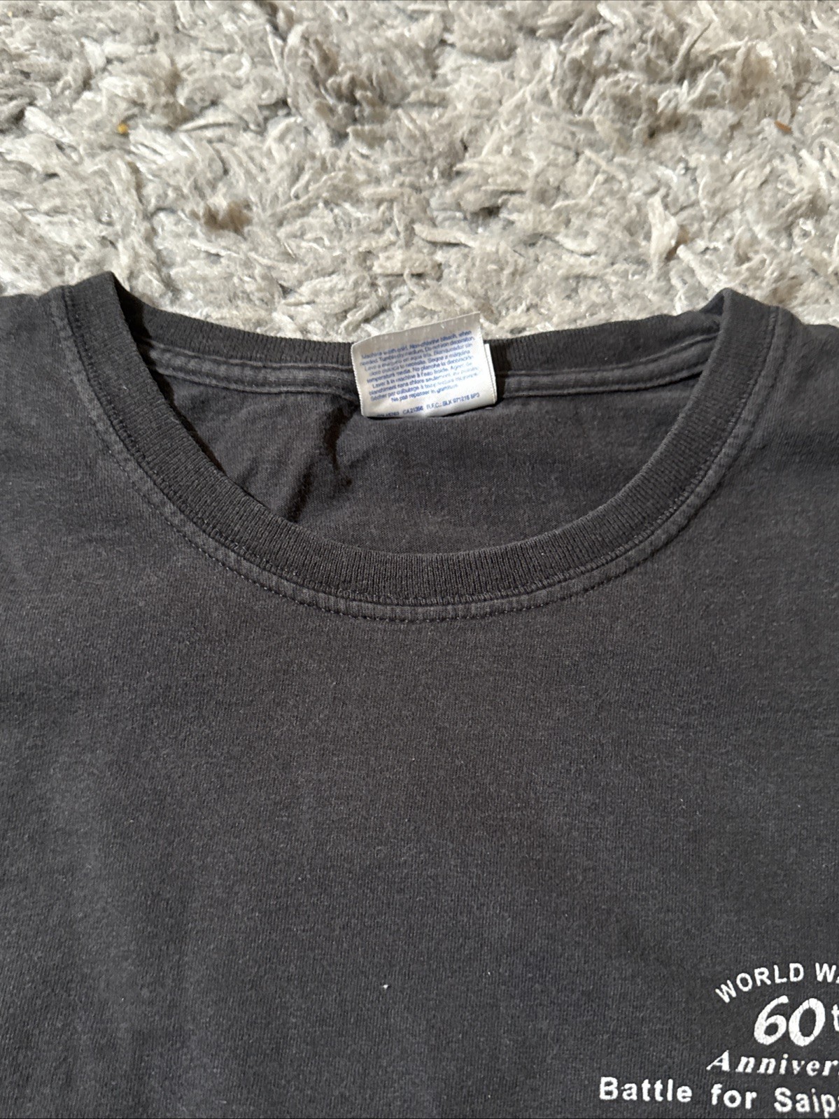Vintage 2004 WW2 Battle Of Saipan 60th Anniversary T-Shirt Militaria XL gallery
