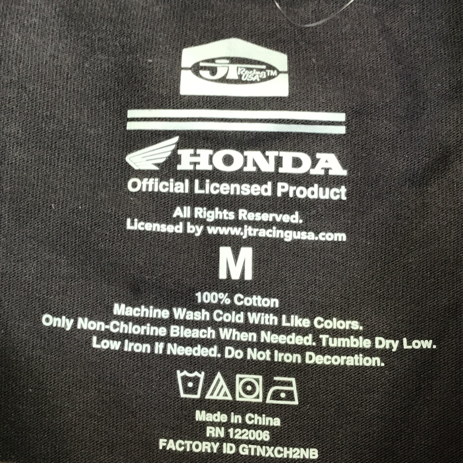 Goodie Two Sleeves Shirt Mens Medium Black Honda Motocross Graphic Tee Tagless gallery