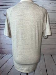 American Eagle Shirt Medium Classic Fit Mens Short sleeve henley Y2K Preppy 80s