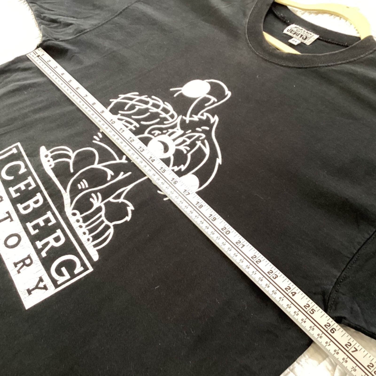 Vintage Original 1990's Iceberg Jeans X Disney Graphic T Shirt Mens 2XL made in gallery