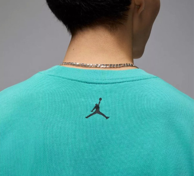 NEW 45$ Jordan Teal sneaker shirt SIZE XL gallery