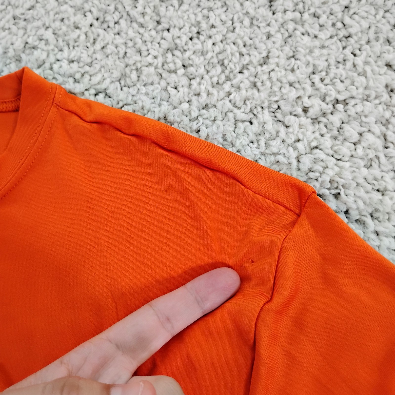 Dirty Hooker Shirt Mens Large Orange Performance Fishing Beach Beer Outdoor A5 gallery