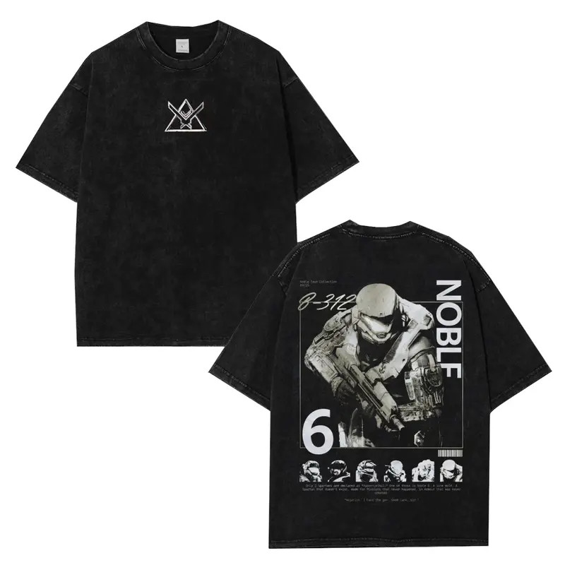 Halo Reach Noble Team Graphic T-Shirt Unisex Cotton Gamer Gift Tee gallery