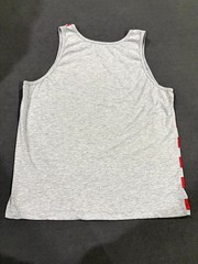 Mad Engine Tank Top Mens Large Multicolor Striped American Flag Graphic Print