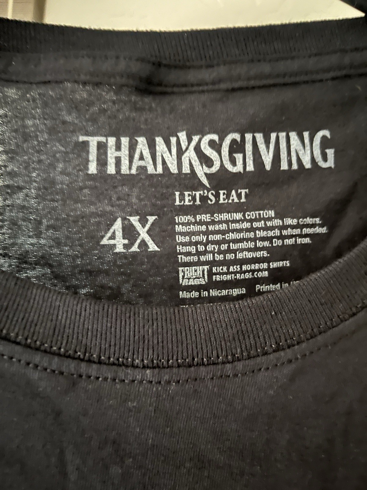 Thanksgiving Horror Movie Eli Roth T-Shirt 4XL gallery