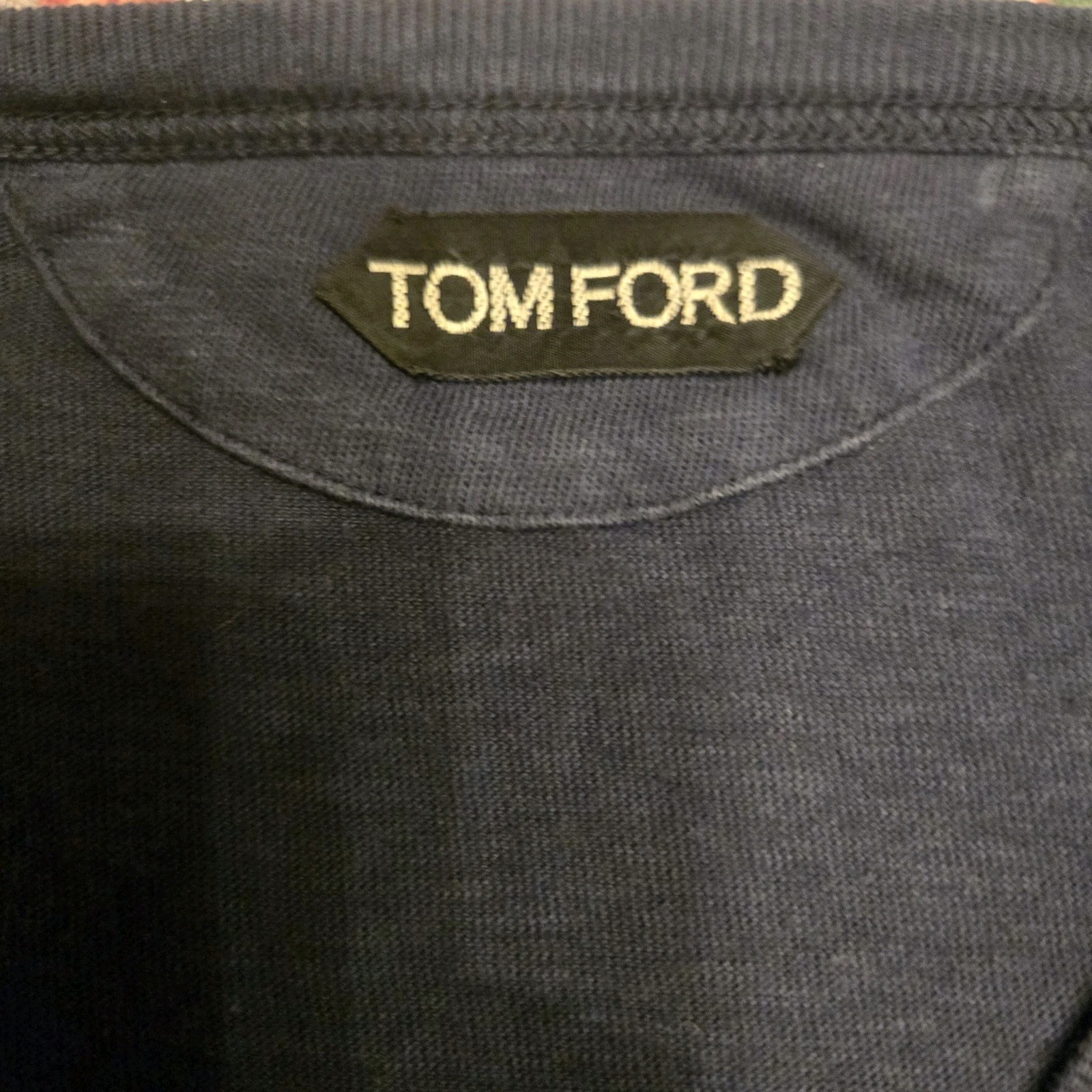 Pre-owned Tom Ford Blue T-shirt Size 46 US 56 EU gallery