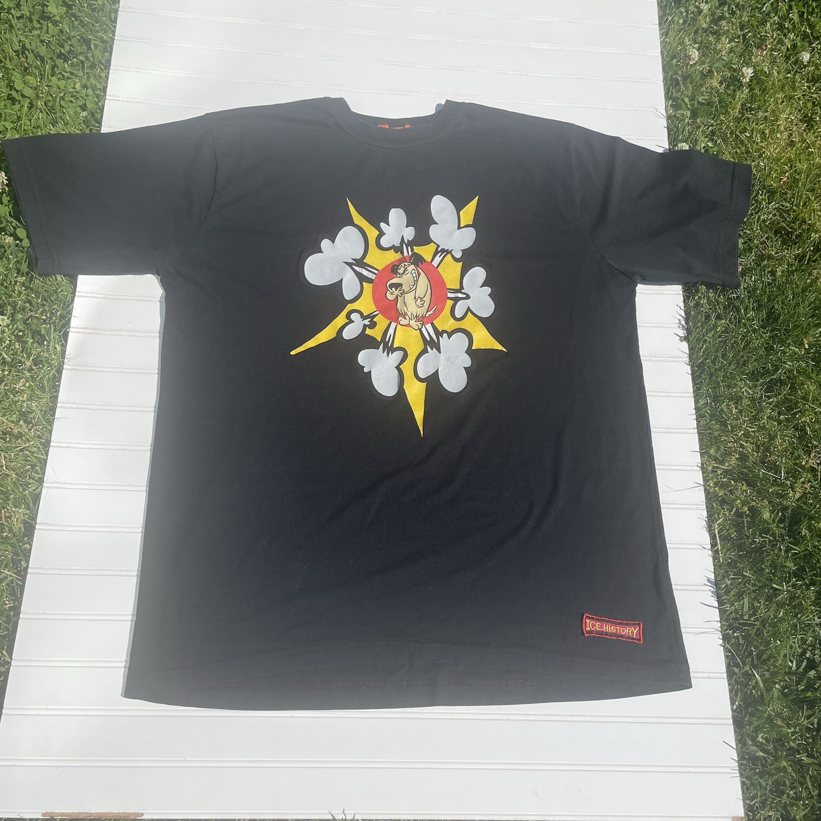 Vintage Iceberg Tasmanian Devil Graphic T-Shirt Black Men’s size XXXL
