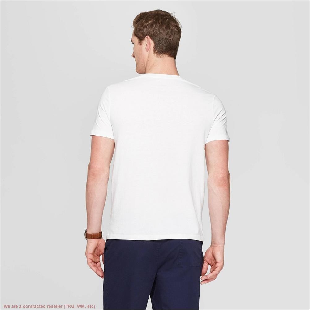 Men's Every Wear V-Neck T-Shirt Goodfellow & Co White L *SEE DEAL!!!* gallery