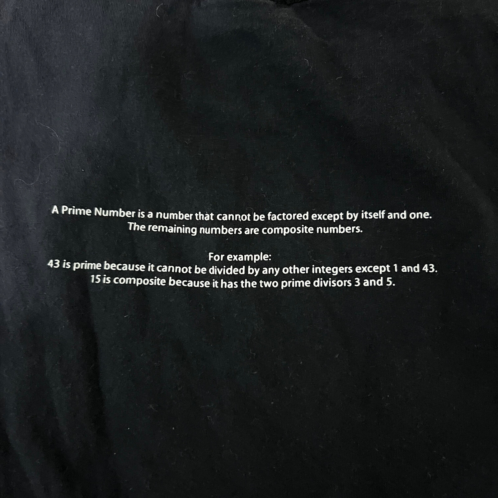 Vtg Prime Numbers Discovery Store Shirt Y2K 2001 Sz XL ? 22x30 Mathematics Math gallery
