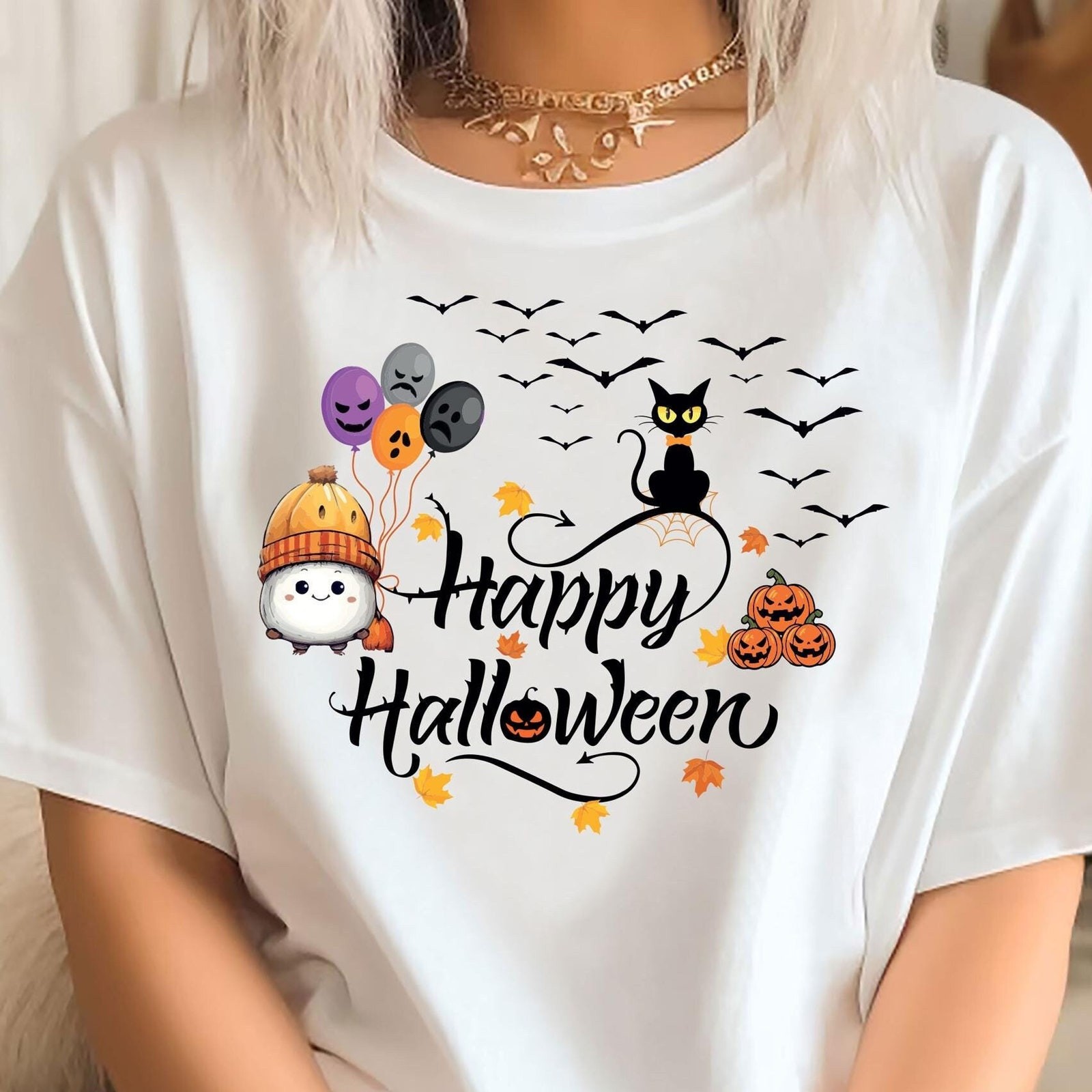 HALLOWEEN Tee Halloween Costume, Halloween pumpkin, witch, skull, Halloween Ghos