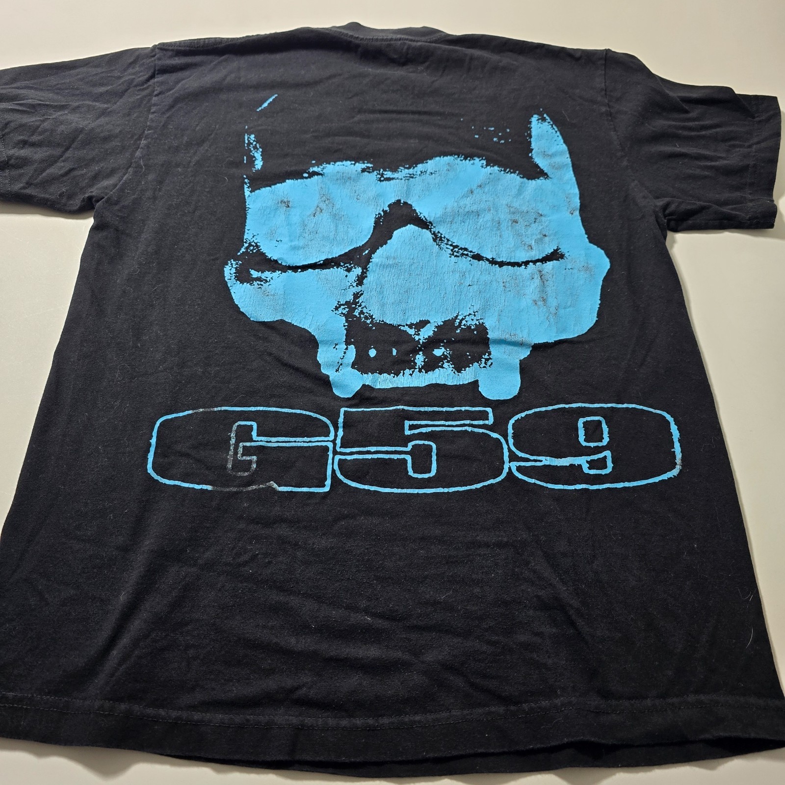 G59 Records T-Shirt Mens Medium Black 100% Cotton Skull Logo Suicideboys Hip-Hop gallery