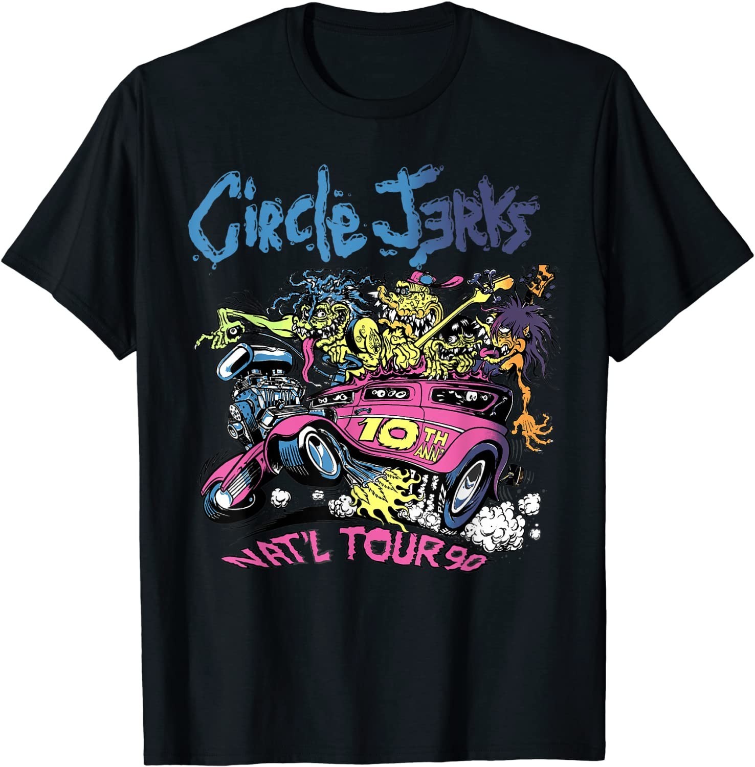 Rare Circle Jerks 91 Tour Album Unisex Cotton Shirt All Size S-234XL gallery