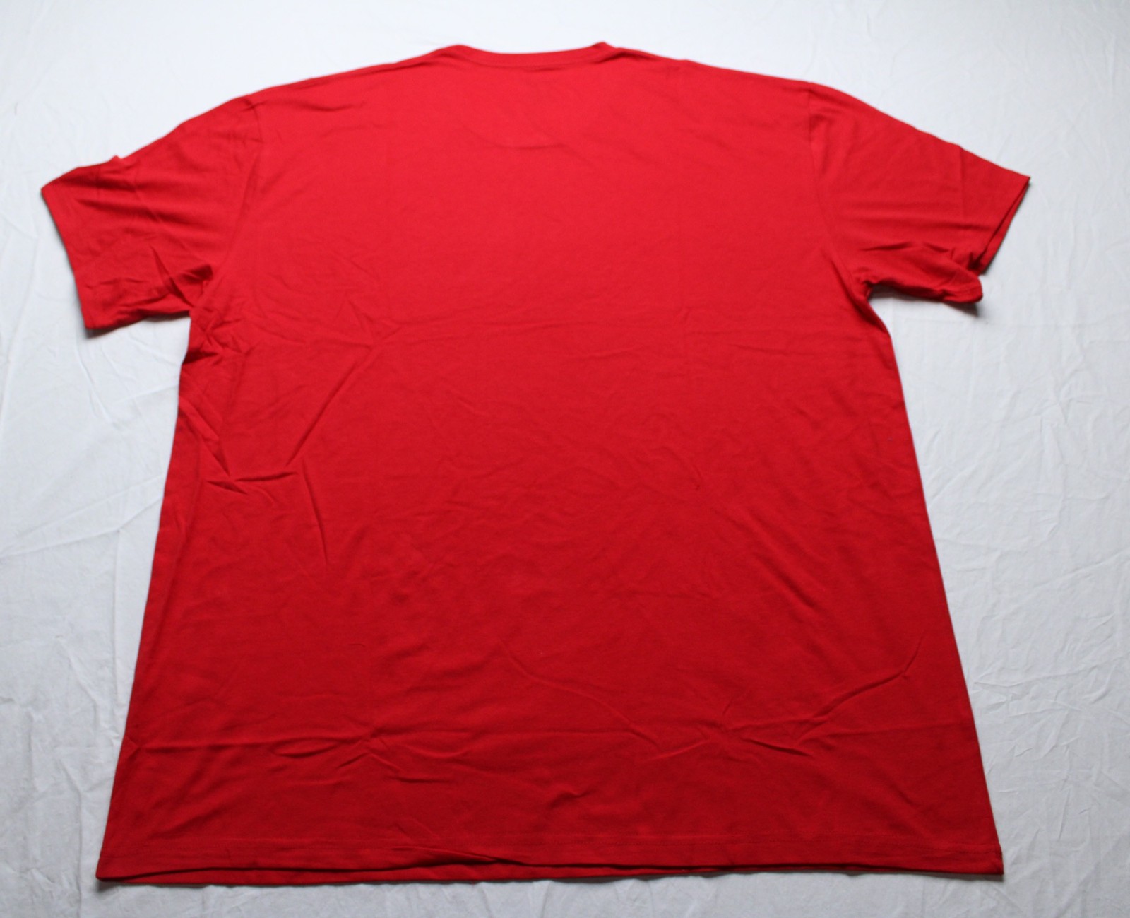 Blue Ice Unisex Adult's Solid Short Sleeve T-Shirt EJ3 Red Size 3XL NWT gallery