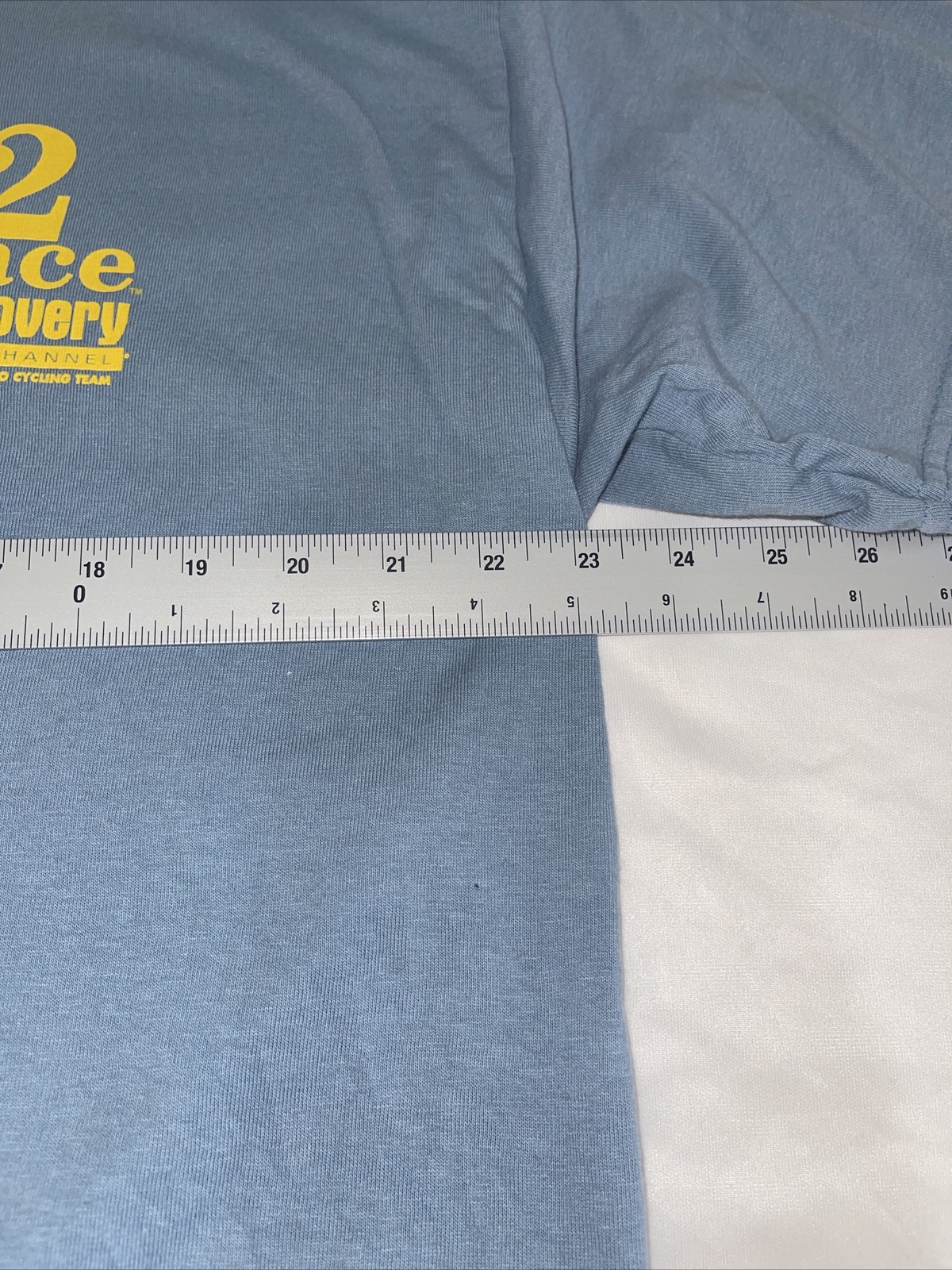 race to replace discovery channel pro cycling team blue T-shirt size extra-large gallery